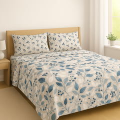 100% Pure Cotton All Season Bed Sheets – D4