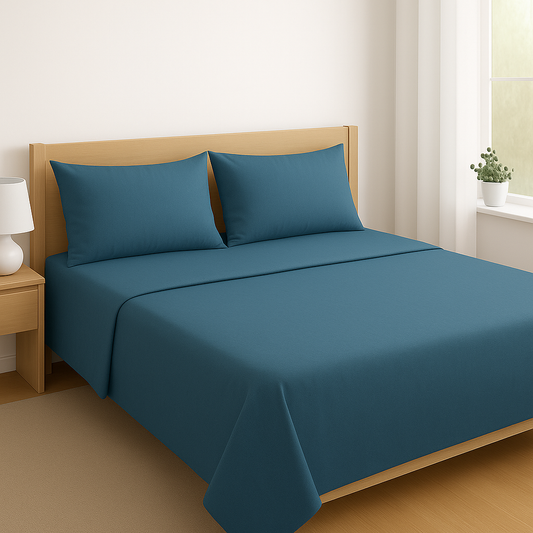 Pearl Leather Imposed Fitted Sheet