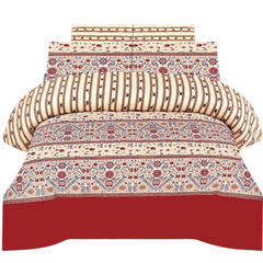 100% Pure Cotton All Season Bed Sheets - D10