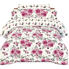 100% Pure Cotton All Season Bed Sheets - D11