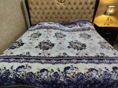 Super Soft Fleece AC Blanket - Purple