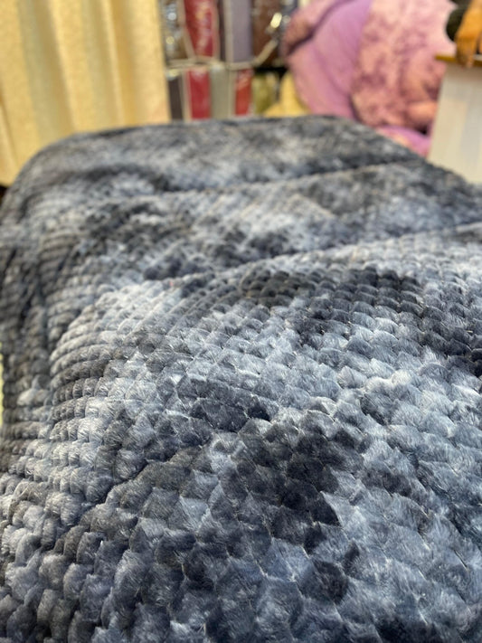 JIN Double Bed King Size Blanket - Gray