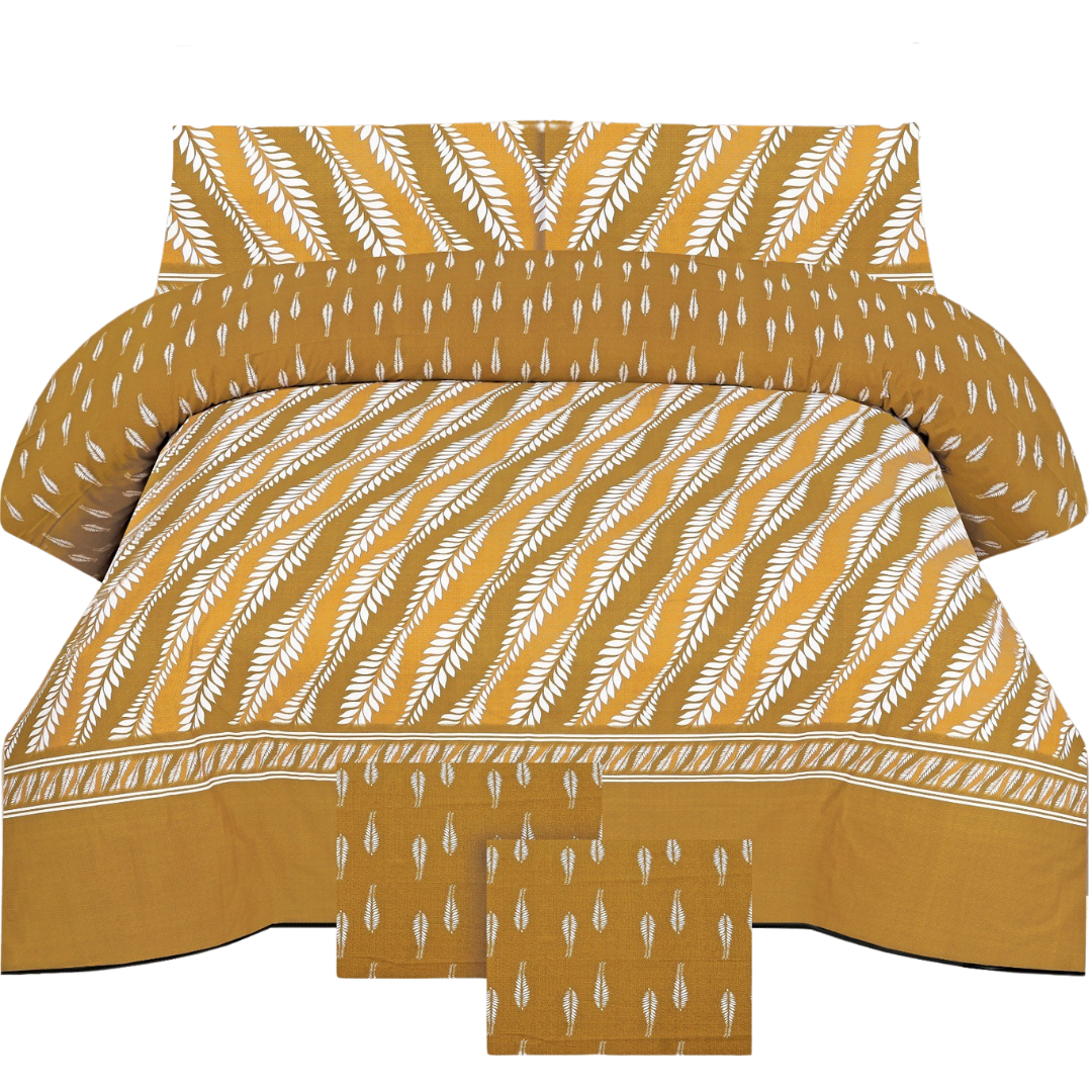 100% Pure Cotton All Season Bed Sheets - D19