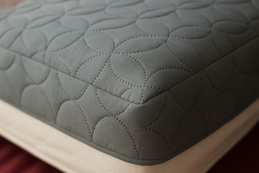 Ultrasonic Waterproof Fitted Mattress Protector – Double Bed