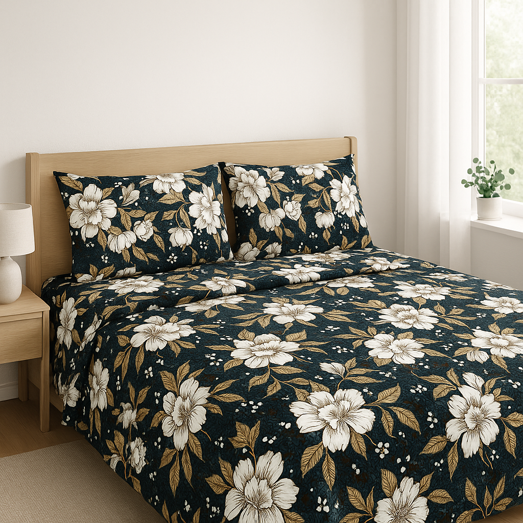 Winter Special Bed Sheet - D1 - Bedding Tribe