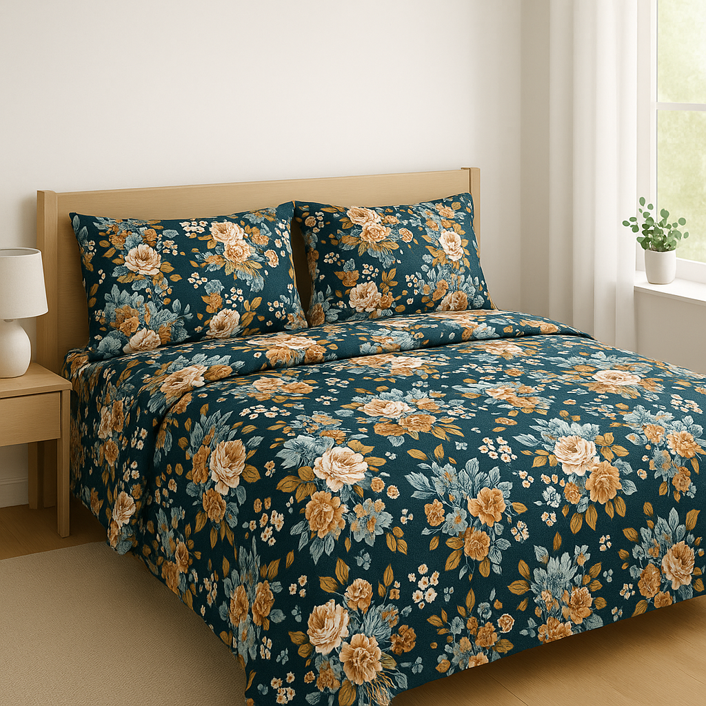 Winter Special Bed Sheet - D3 - Bedding Tribe