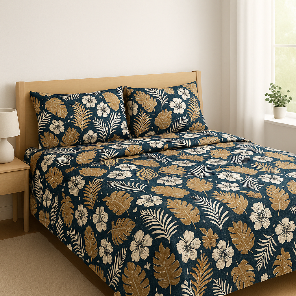 Winter Special Bed Sheet - D8 - Bedding Tribe