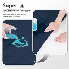 Ultrasonic Waterproof Fitted Mattress Protector – Double Bed (Free Home Delivery)
