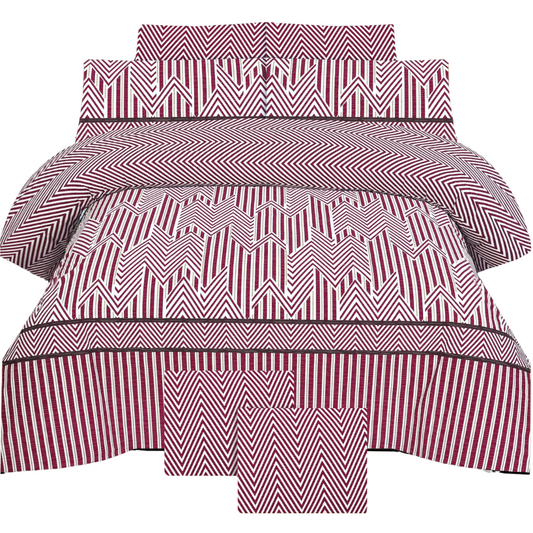 100% Pure Cotton All Season Bed Sheets - D16