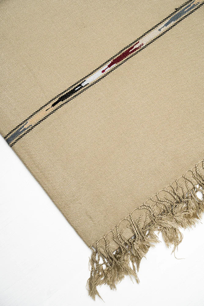 Swati Semi-Wool Shawl - lightweight - Bedding Tribe