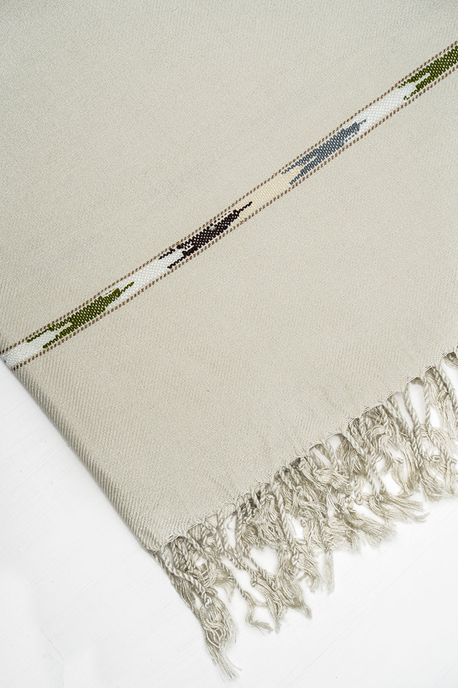 Swati Semi-Wool Shawl - lightweight - Bedding Tribe