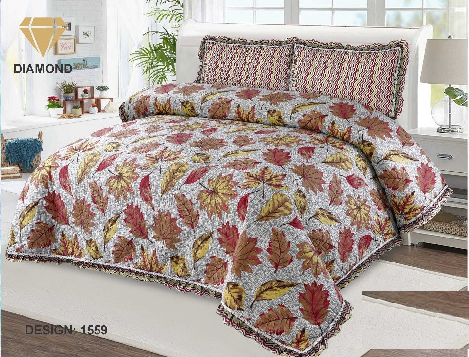 Bed Spread 3 Pcs Set
