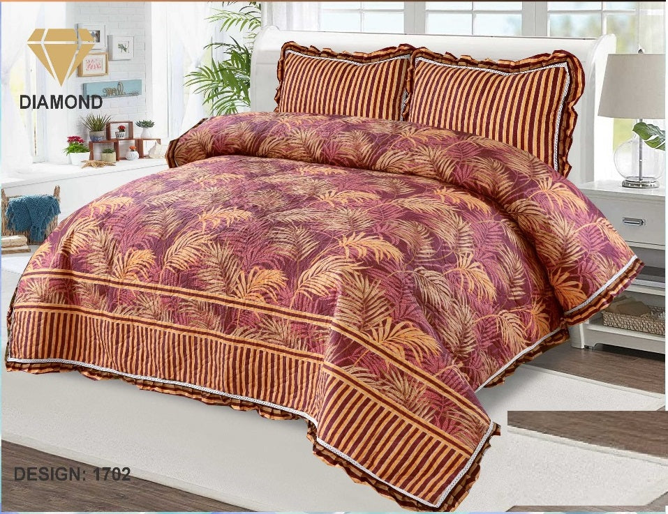 Bed Spread 3 Pcs Set