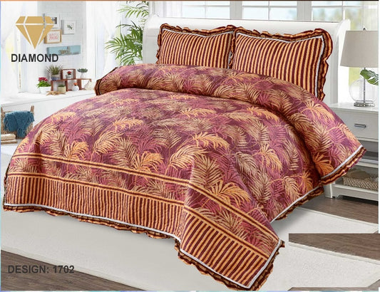 Bed Spread 3 Pcs Set