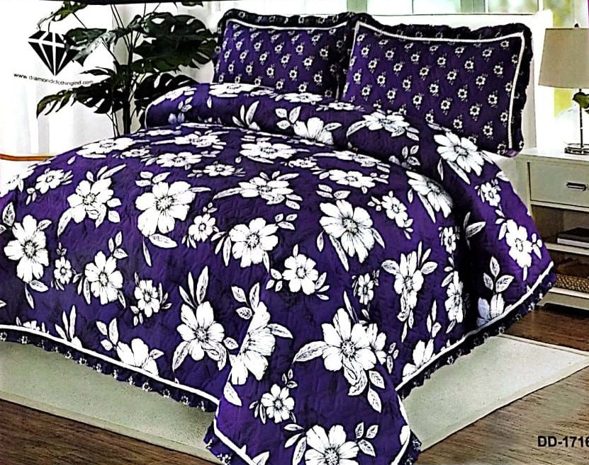 Bed Spread 3 Pcs Set