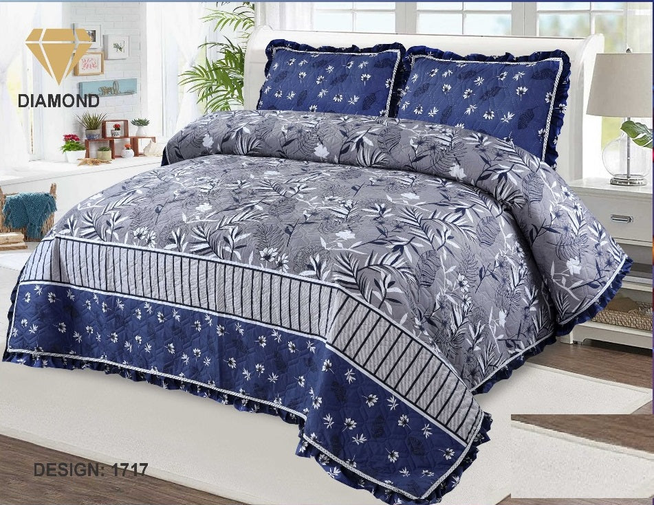 Bed Spread 3 Pcs Set