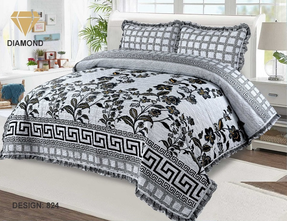 Bed Spread 3 Pcs Set