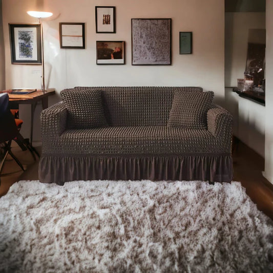 Bubble Sofa Cover- Dark Brown