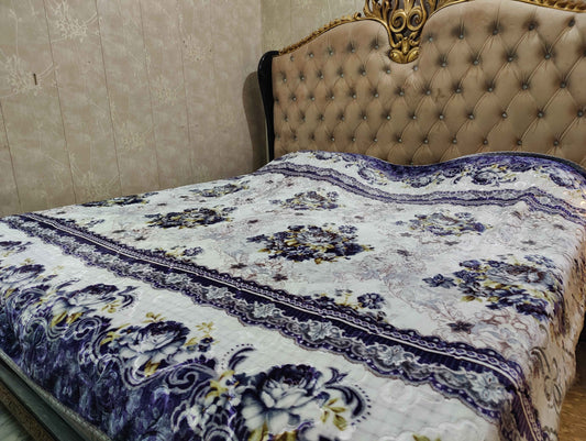 Super Soft Fleece AC Blanket Purple