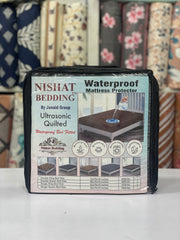 Ultrasonic Waterproof Fitted Mattress Protector – Double Bed (Free Home Delivery)