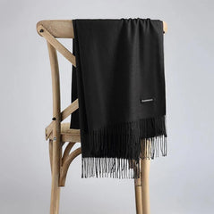Women Warm Winter Cashmere Pashmina Wool Stroller