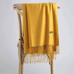 Women Warm Winter Cashmere Pashmina Wool Stroller