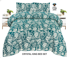Crystal-King-Bed-Sheet Zink-1724