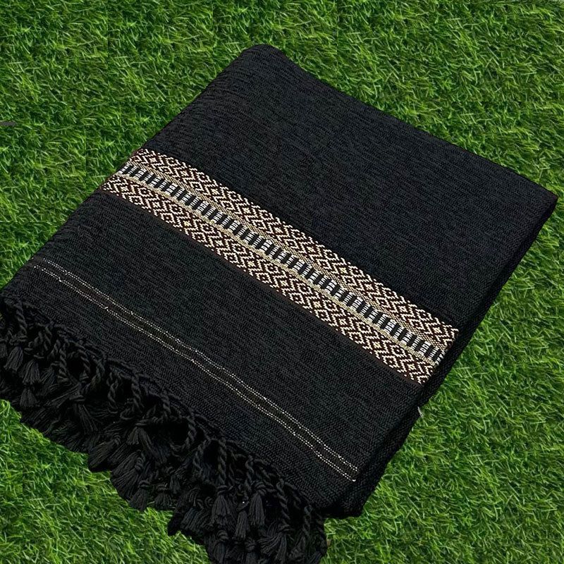 Men Velvet Wool Shawl - Bedding Tribe