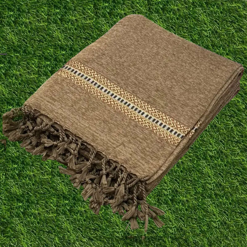 Men Velvet Wool Shawl - Bedding Tribe