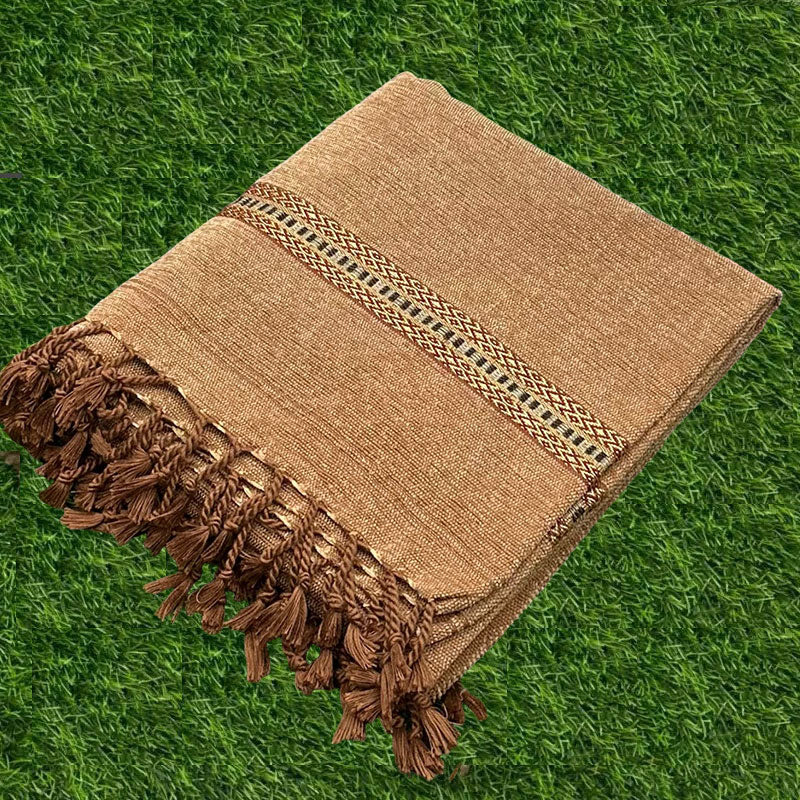 Men Velvet Wool Shawl - Bedding Tribe