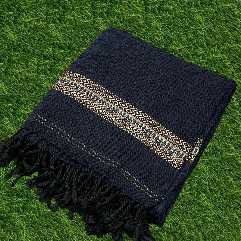 Men Velvet Wool Shawl - Bedding Tribe
