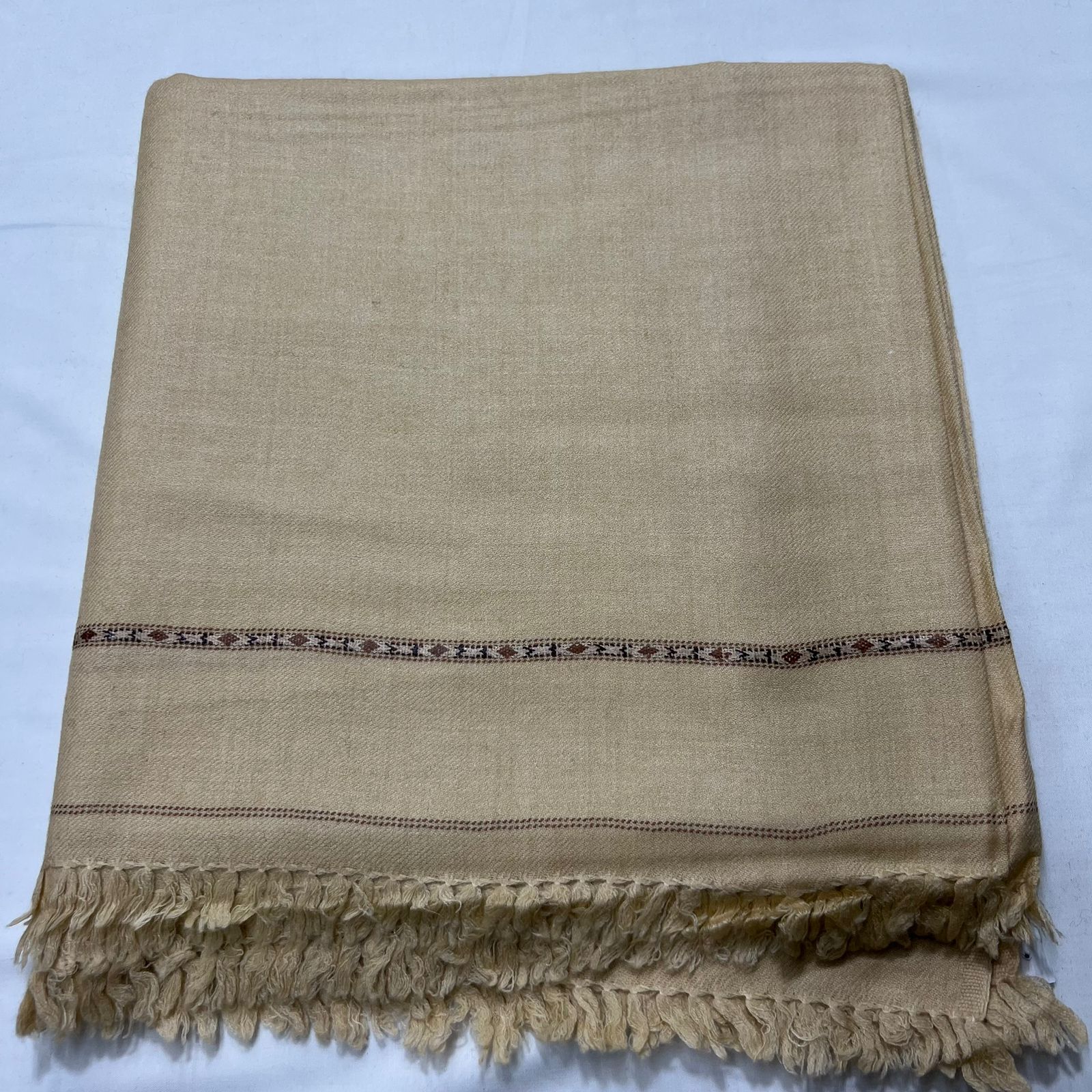 Pure Light Weight Wool Shawl - Bedding Tribe