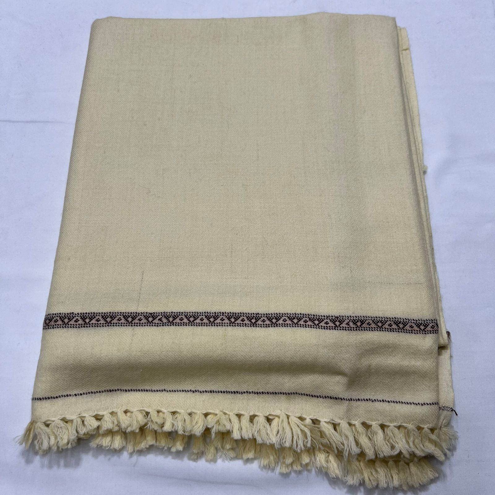 Pure Light Weight Wool Shawl - Bedding Tribe