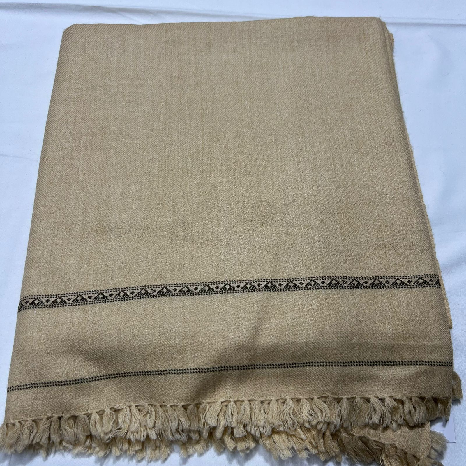 Pure Light Weight Wool Shawl - Bedding Tribe
