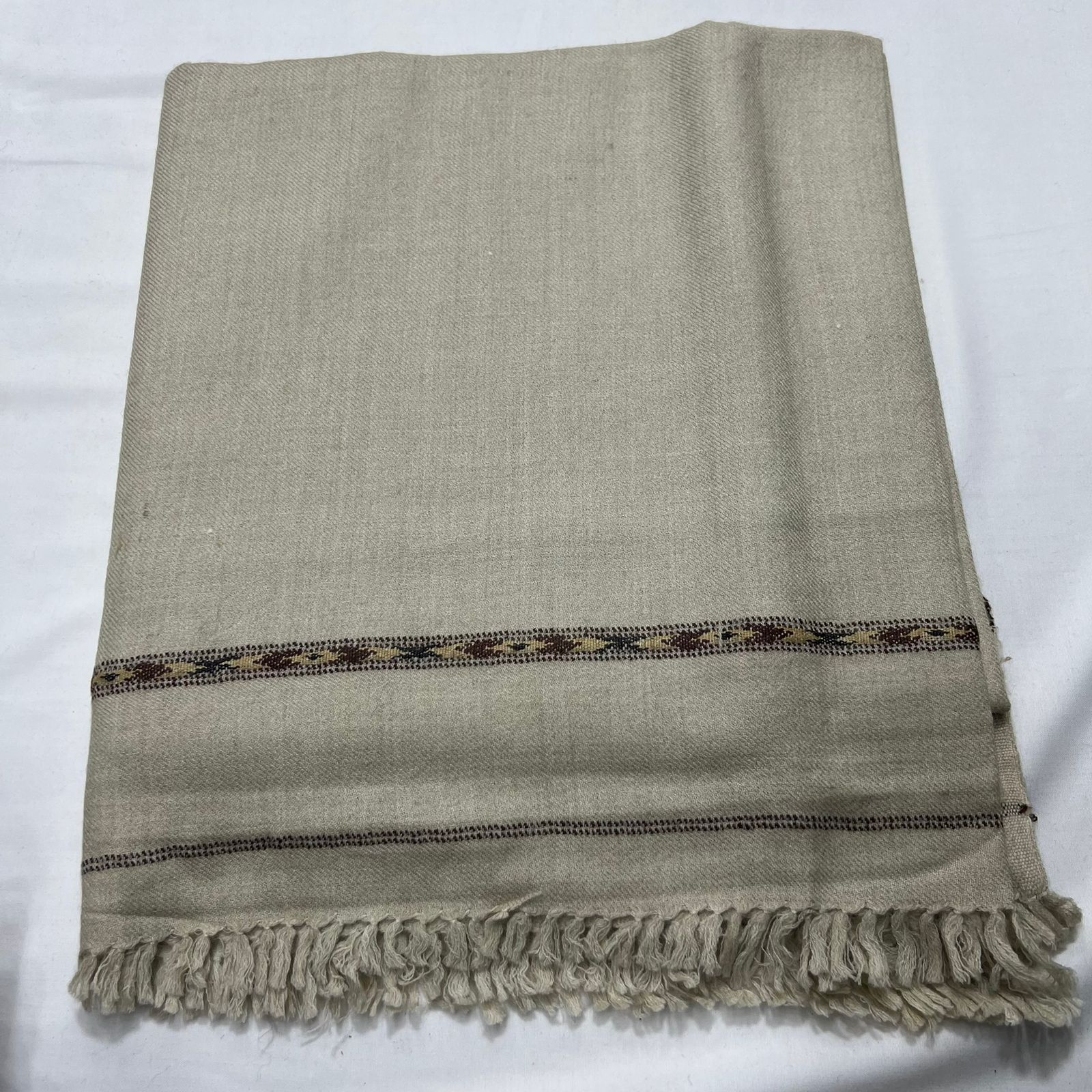 Pure Light Weight Wool Shawl - Bedding Tribe