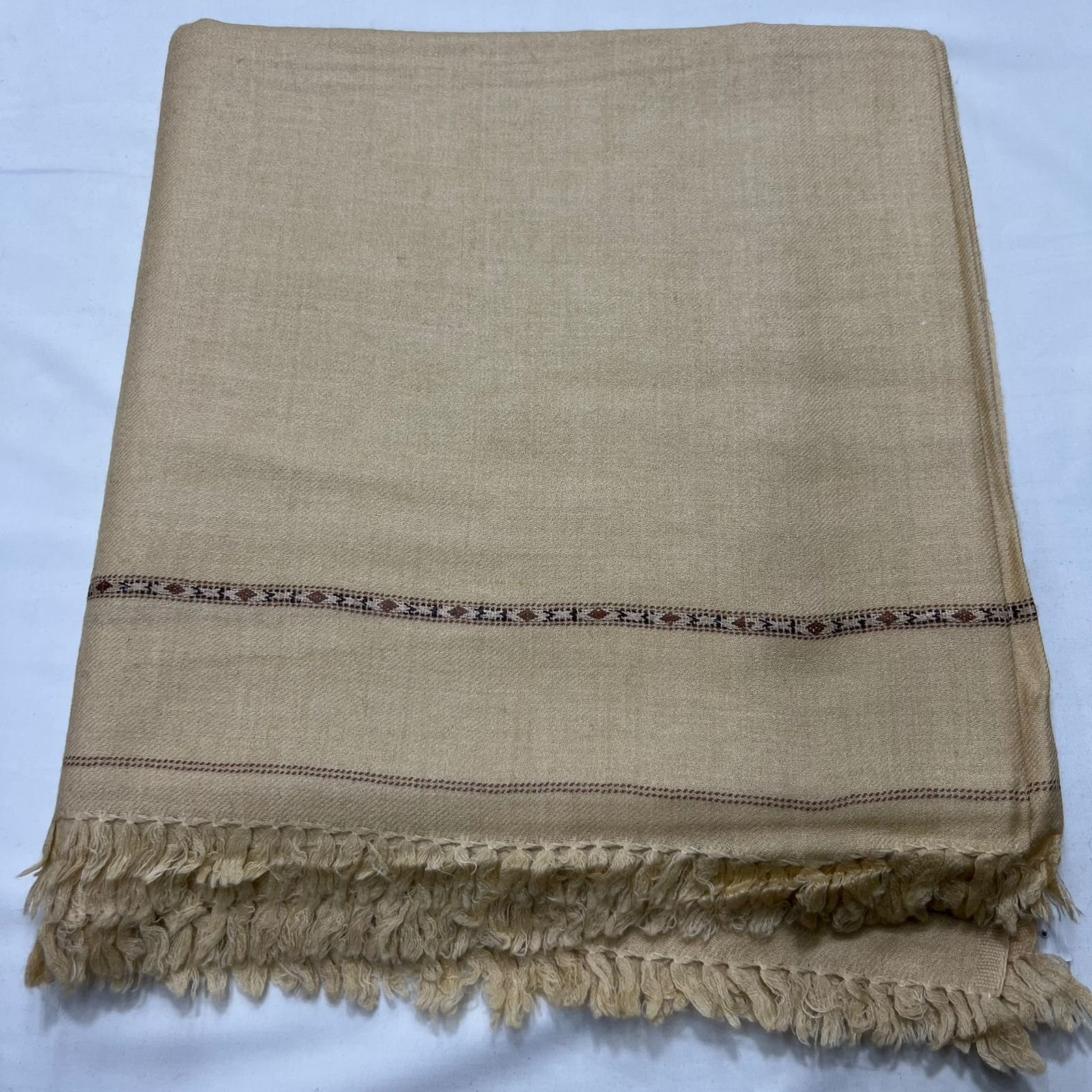 Pure Light Weight Wool Shawl - Bedding Tribe