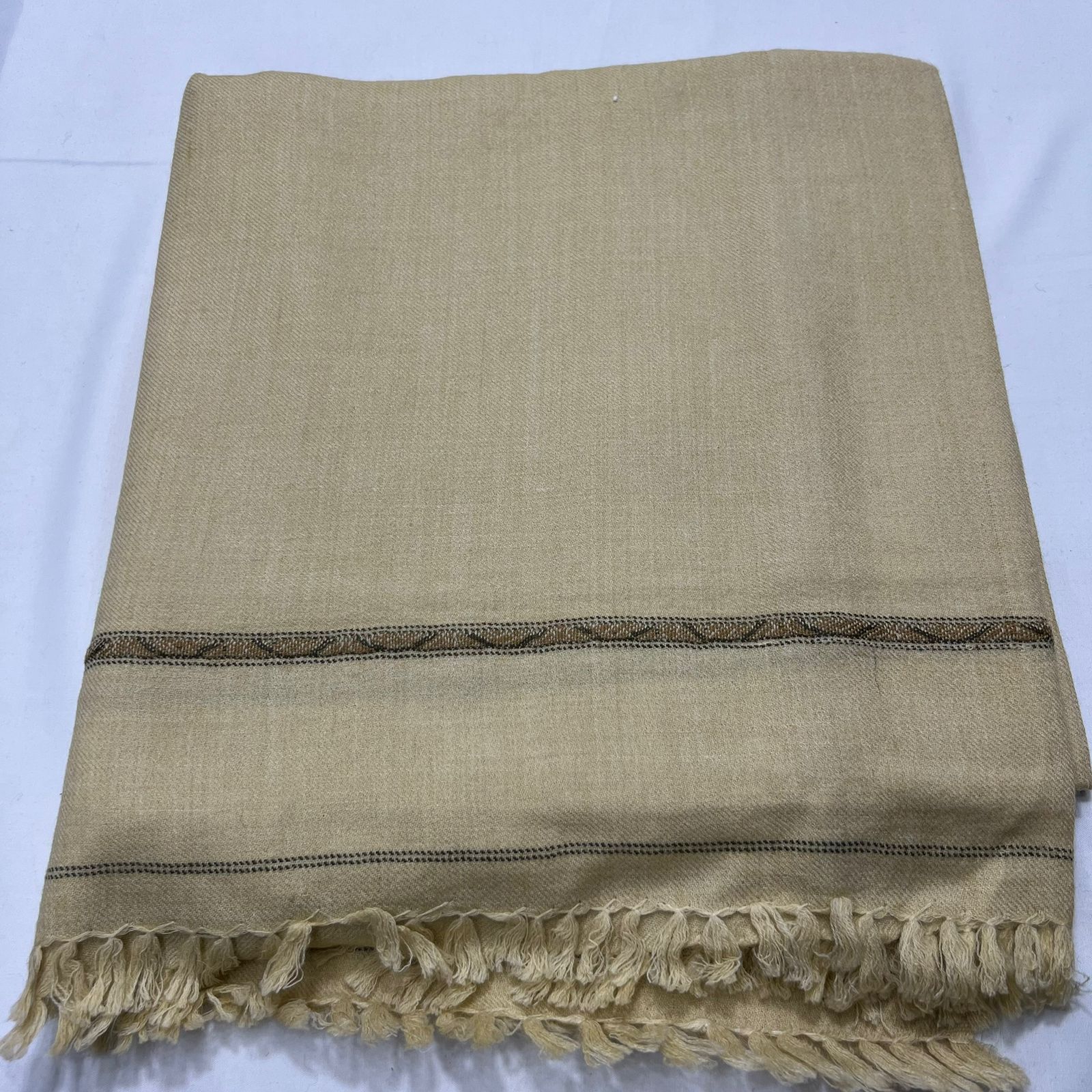 Pure Light Weight Wool Shawl - Bedding Tribe