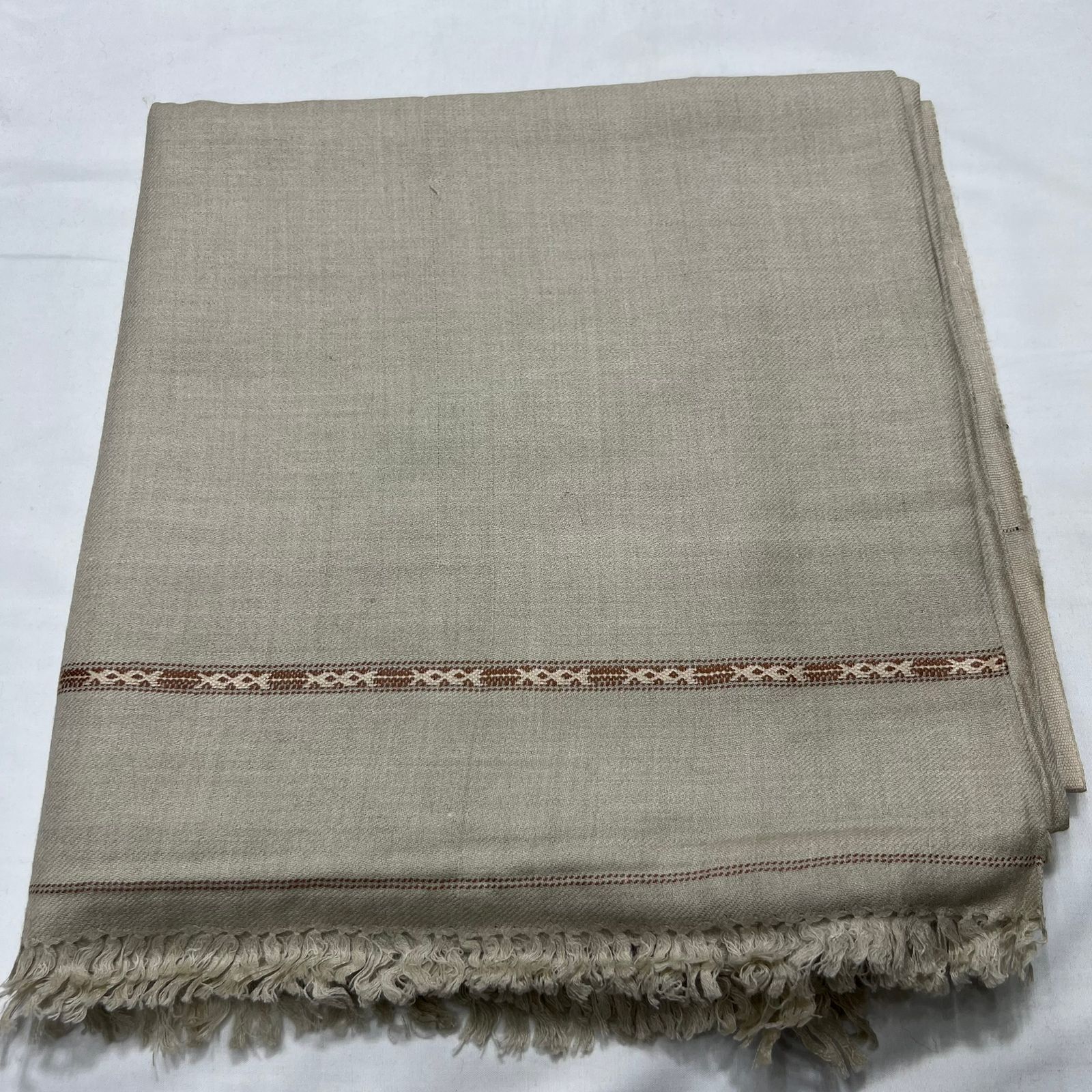 Pure Light Weight Wool Shawl - Bedding Tribe
