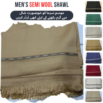Semi Wool Shawl - Bedding Tribe