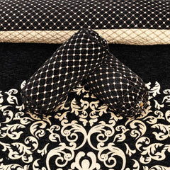 Vintage Fancy Jacquard Bed Sheet Set