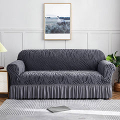 Premium Zebra Print Sofa Cover