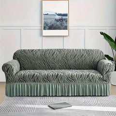Premium Zebra Print Sofa Cover